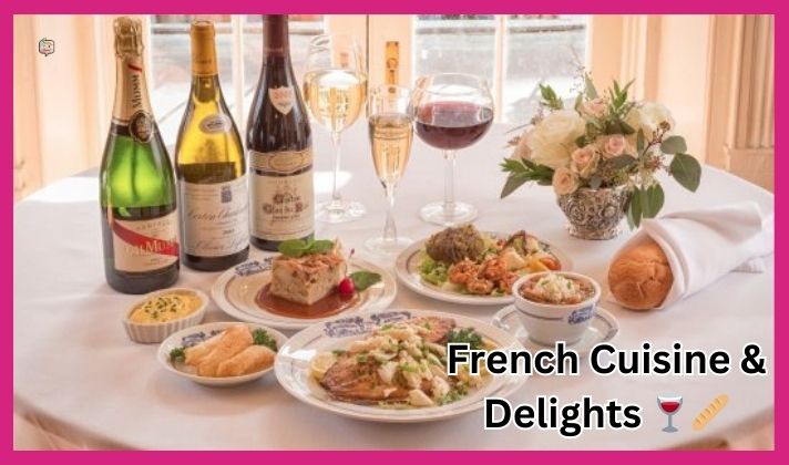 2. French Cuisine & Delights 🍷🥖