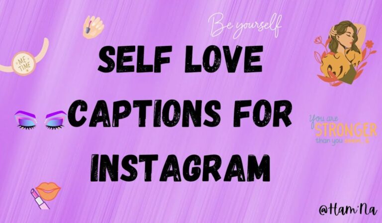 Self Love Captions