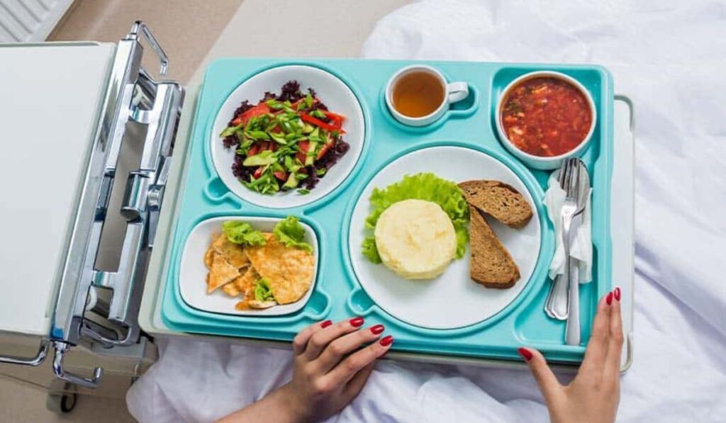 Foodies in the Waiting Room Hospital